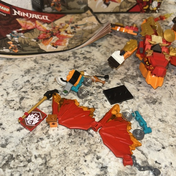 Lego Ninjago‎ Kai's Fire Dragon EVO Toy 71762 - Dragon only B3 - Picture 3 of 4